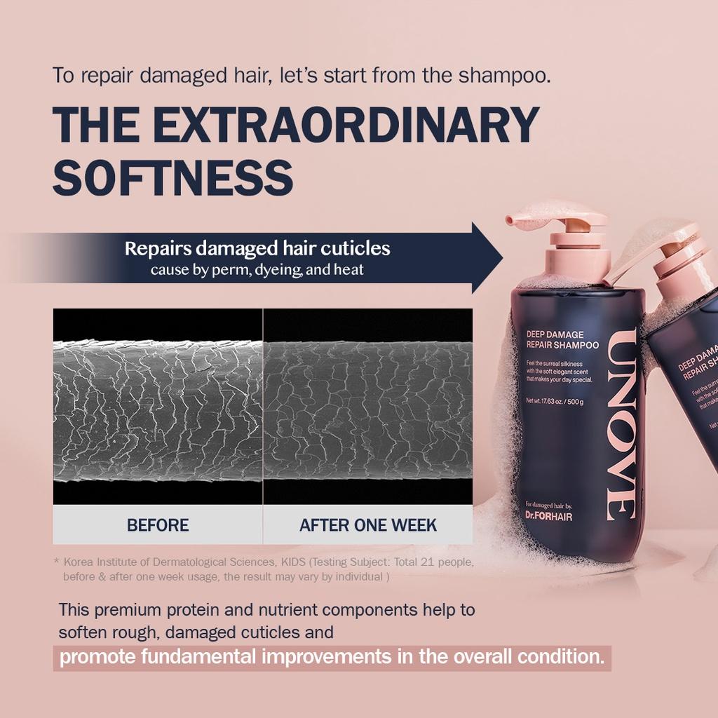 UNOVE Deep Damage Repair Shampoo