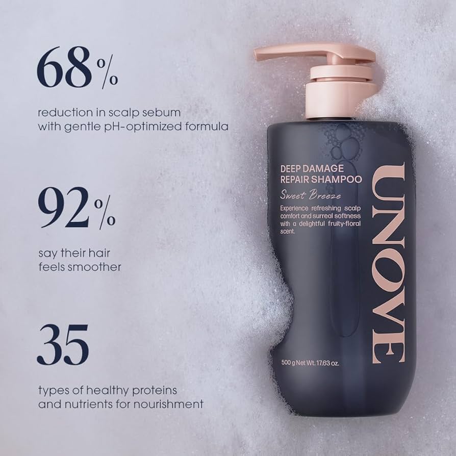 UNOVE Deep Damage Repair Shampoo