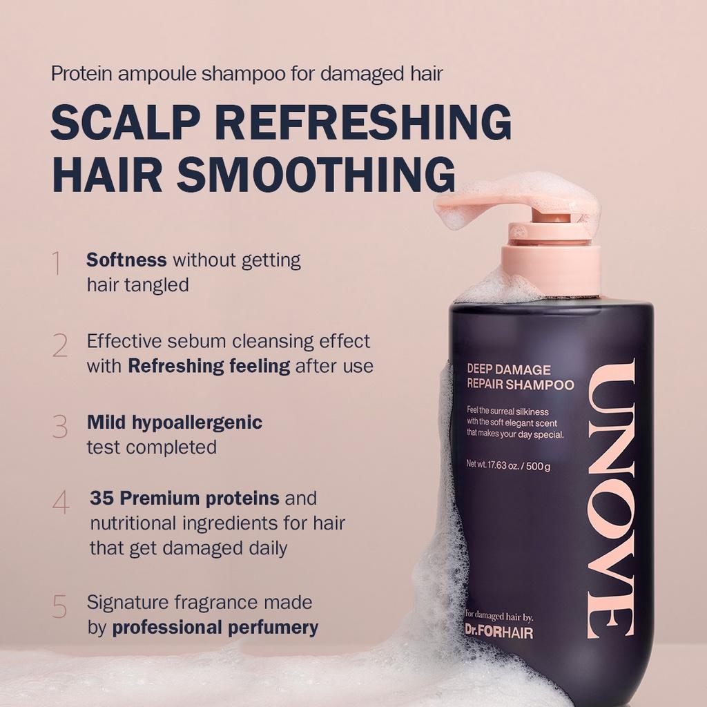 UNOVE Deep Damage Repair Shampoo