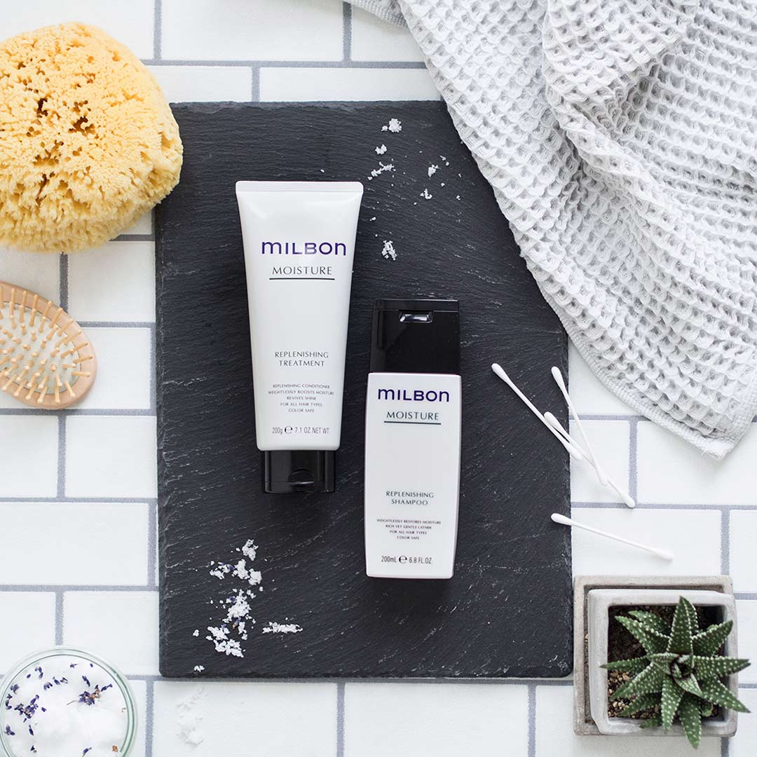 MILBON Moisture Shampoo+Conditioner